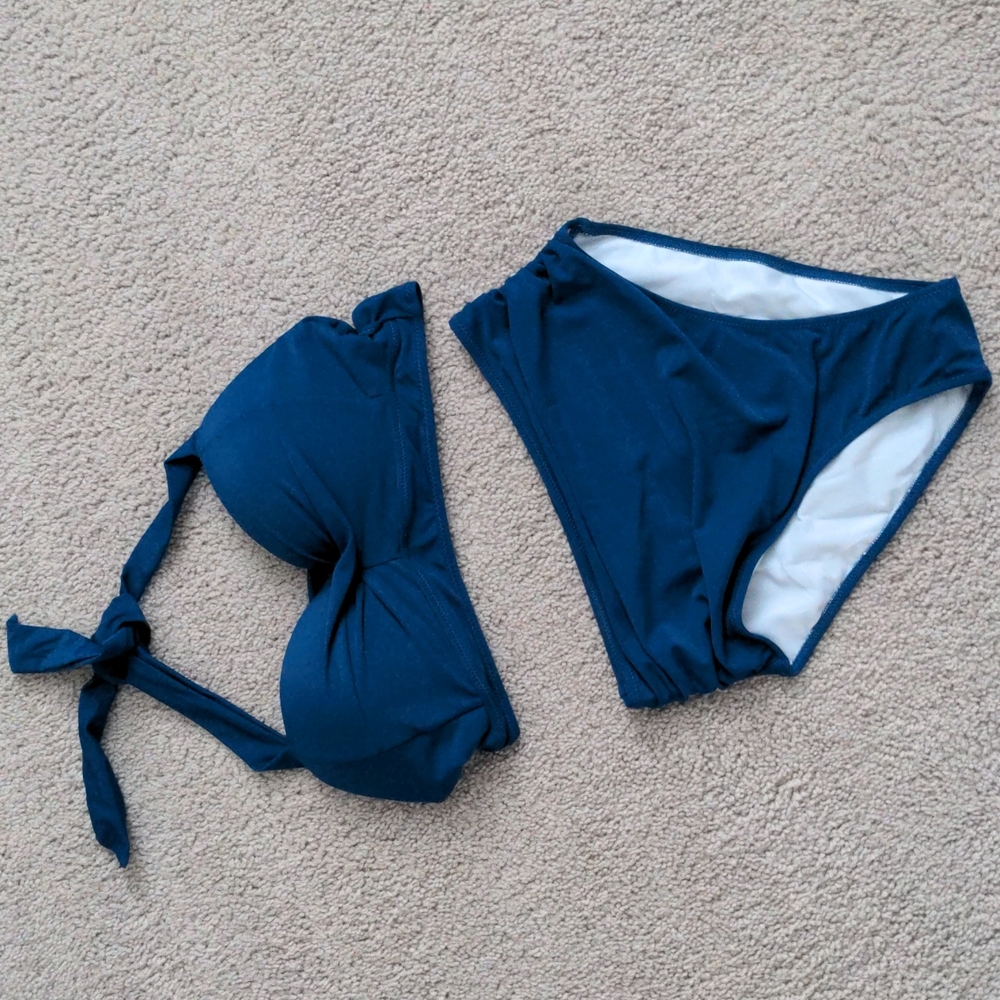 High waisted bikini
